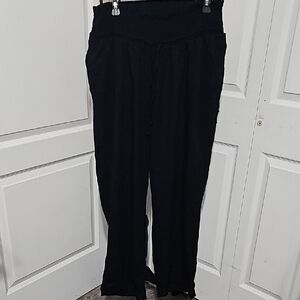 Linen Blend pants with pockets #178